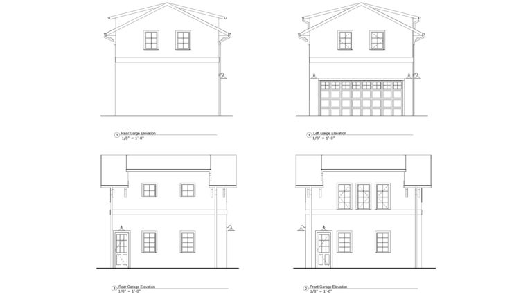 exterior plans two story house