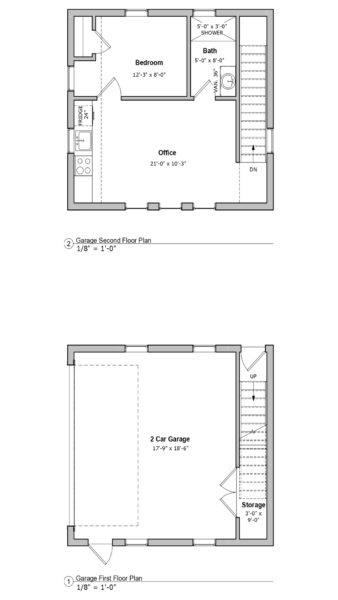 1414 Hemlock Garage Floor Plans