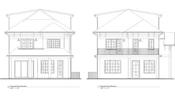 1414 Hemlock Proposed Elevation