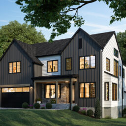 Exterior rendering of 8514 Meadowlark home