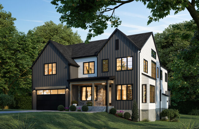 Exterior rendering of 8514 Meadowlark home
