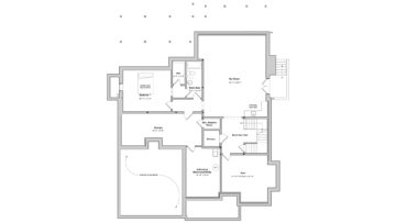 8514 Meadowlark Proposed Basement Plan