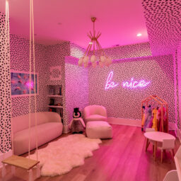 pink playroom