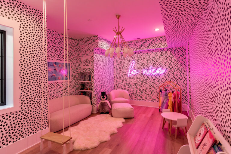 pink playroom