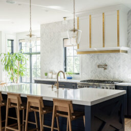 beautiful dark kitchen rosedale interior