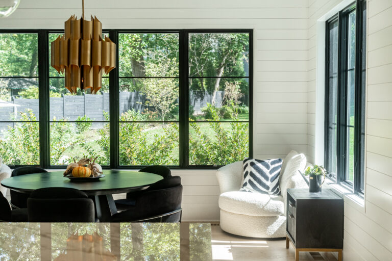 natural light breakfast nook dining corner decor interior design